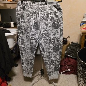 Star Wars Black and White Comic Joggers